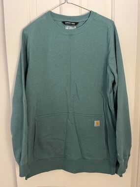 Carhartt Force Crewneck Pullover Sweater - Teal